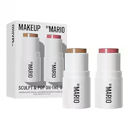 Make up by Mario.                             Sculpt & Pop On the Go - Mini set contouring & blush