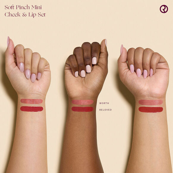 Rare beauty - soft pinch mini cheek and lip set