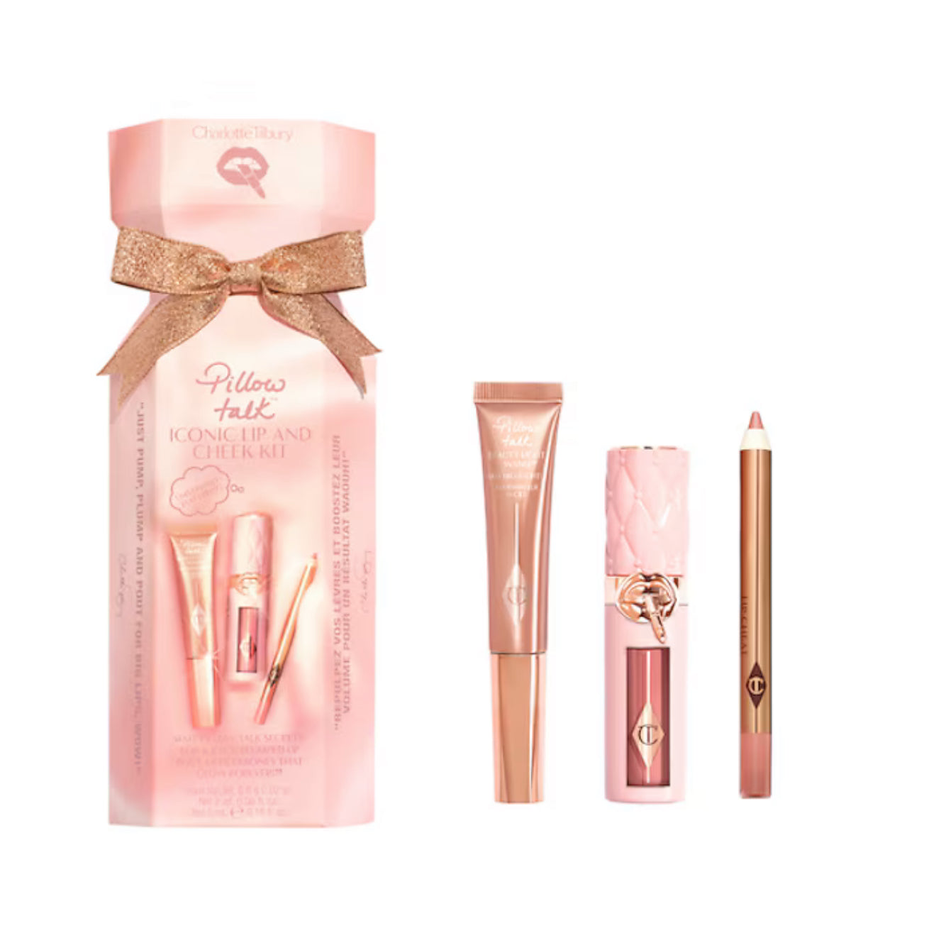 Charlotte tilbury - Pillow Talk Iconic Lip And Cheek Kit - Set Make-Up